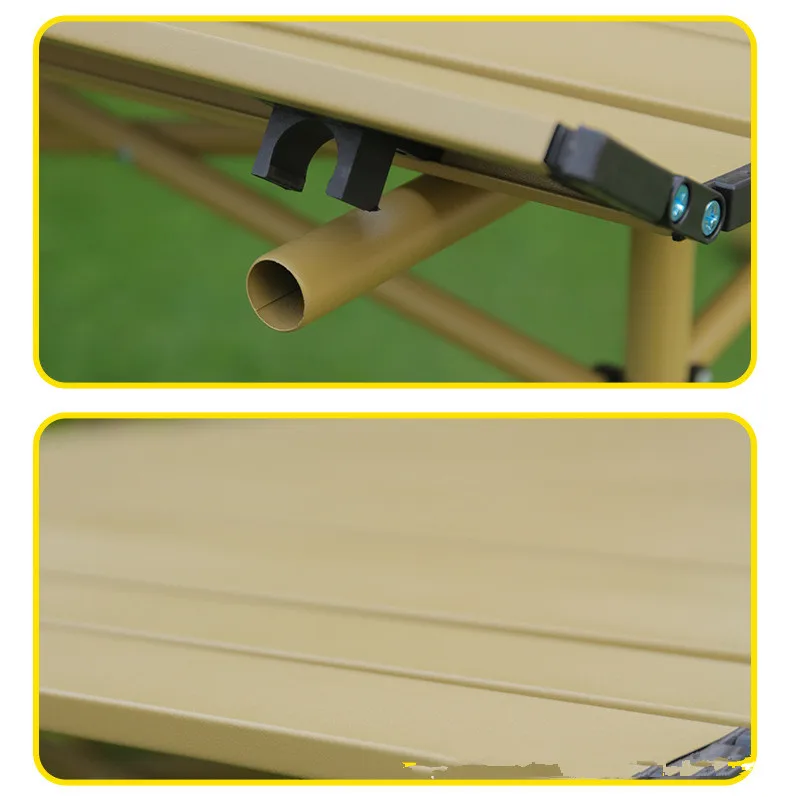 Mesa plegable para exteriores, mesa de rollos de pollo, práctica mesa de Camping, silla de Picnic, juego completo de suministros de equipos - imagen 3