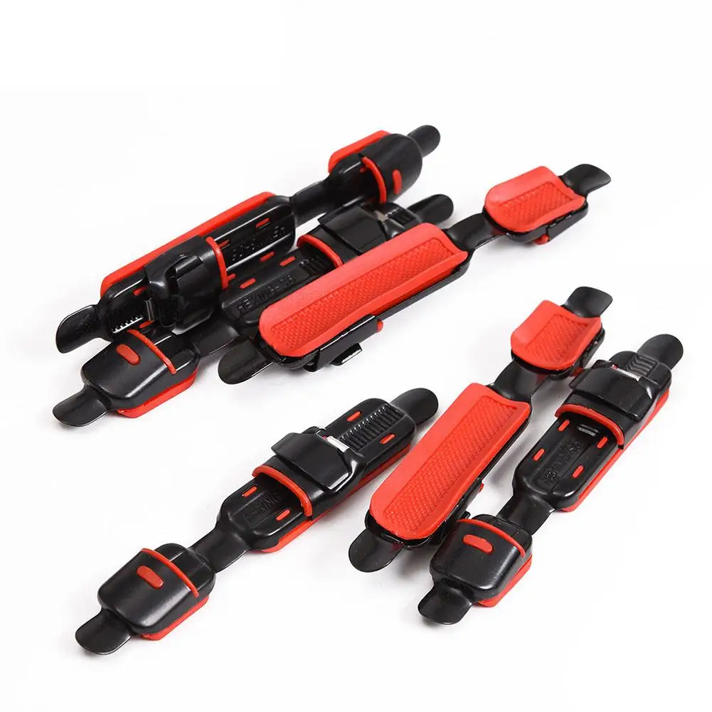 Asiento de carrete de pesca telescópico, 10 piezas, Clip de caña de pescar, cojín de goma, herramientas, soporte de accesorios, aparejos de pesca, envío directo - imagen 3