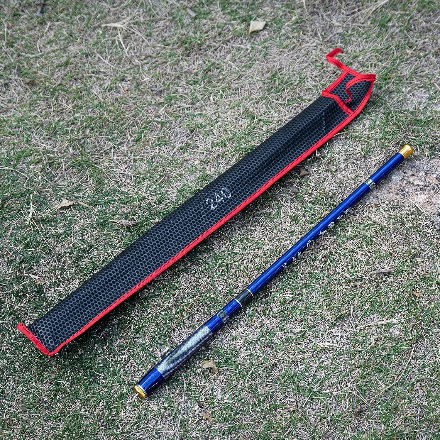 Goture-Mini caña de pescar telescópica portátil para agua dulce, ultraligera, alimentador, 1,8 m, 2,4 m, 2,7 m, 3,0 m, 3,6 m - imagen 5