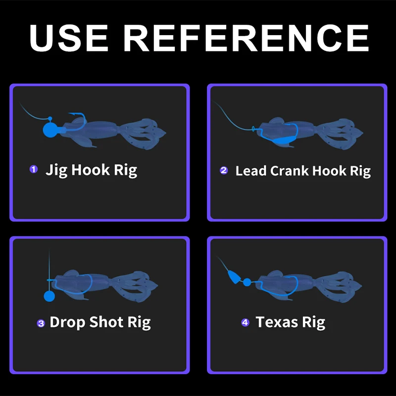 WEIHE 10 Uds 5,5 cm 1,6g dos colores pequeño salto camarón TPE cebo biónico tipo camarón cebo señuelo de dos colores - imagen 4