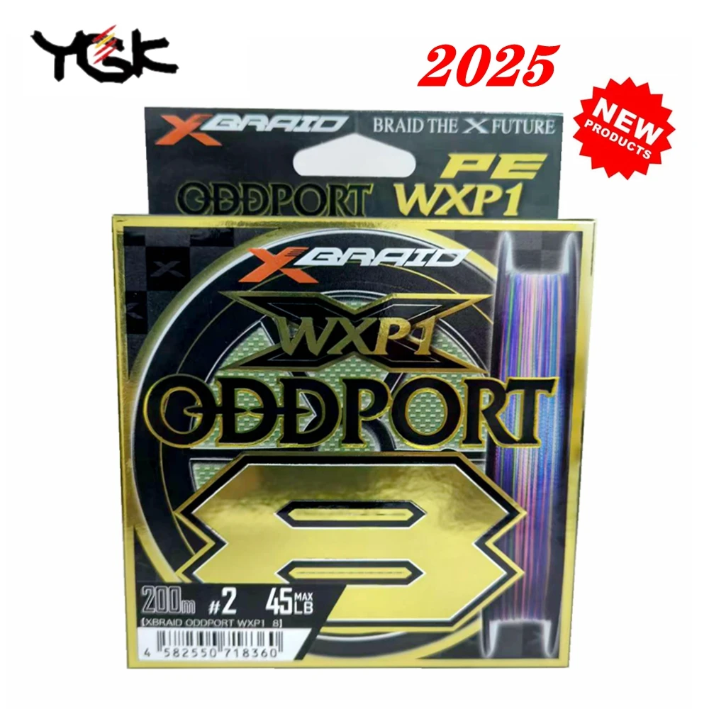 100% Original YGK X-BRAID ODDPORT WXP1 X8 Fishing Line 100m/200m/300m/600m/1200m #1-#12 25LB-180LB Japan PE fishing line - imagen 3