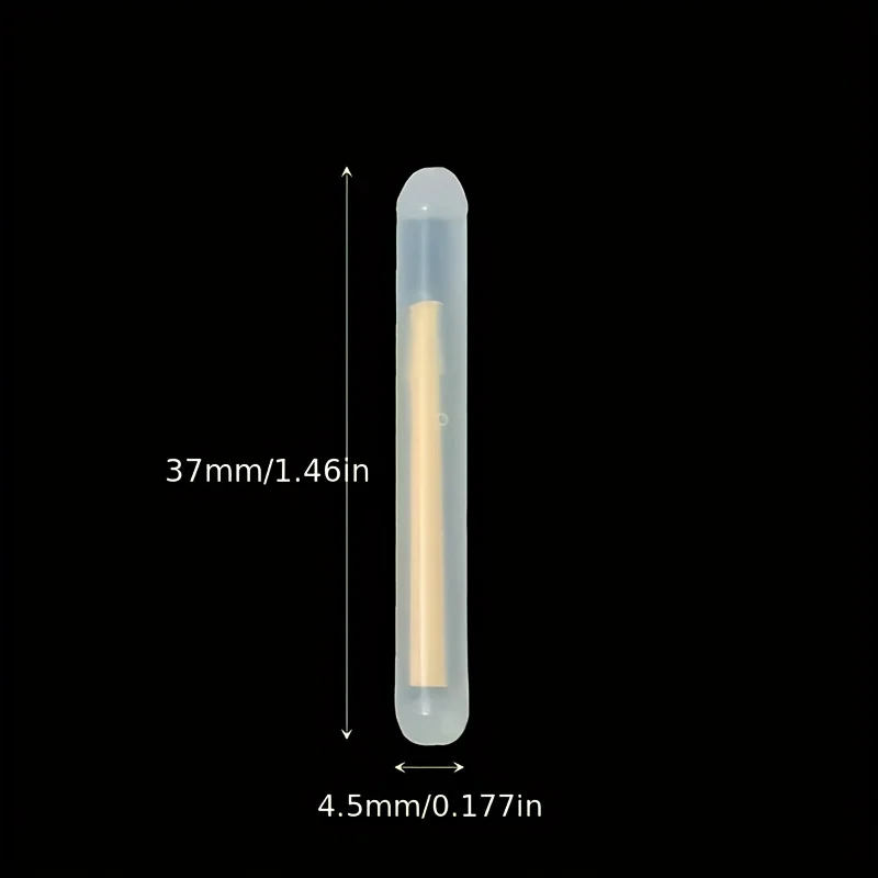 10 bolsas 4,5*37MM palo de luz de pesca flotador nocturno luces de varilla barras luminosas 3,0*25MM flotadores palo de banco señuelo de peces accesorios de cebo - imagen 4