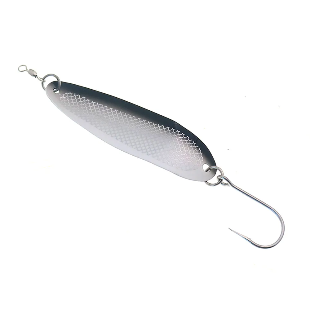 Señuelo de pesca de Metal, cuchara de cobre, cebo Artificial duro lento, aparejos de mar Longcast, 32g - imagen 3