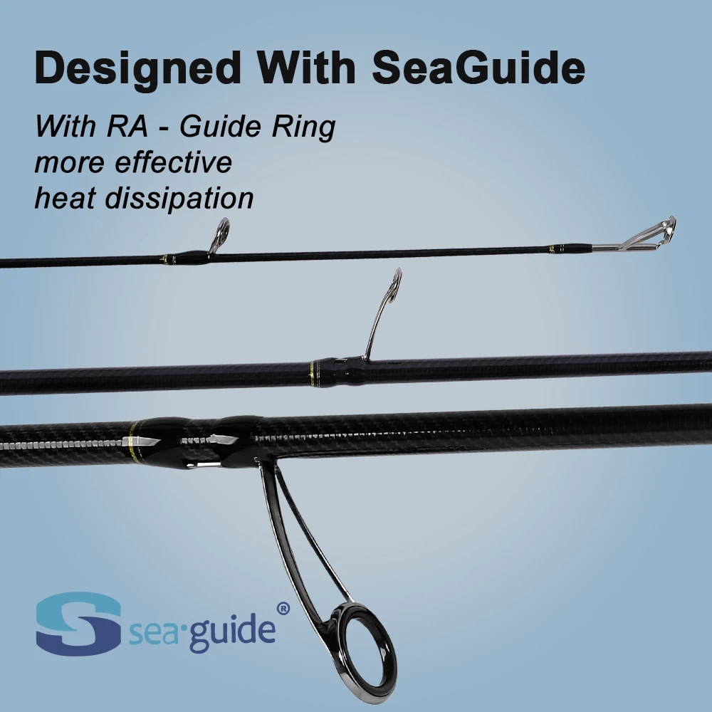 Caña de pescar MIFINE ARTILLERY SPIN 30T fibra de carbono CW 5-17g/7-25G ML/M puntas tubulares agua dulce cañas de trucha giratorias - imagen 3