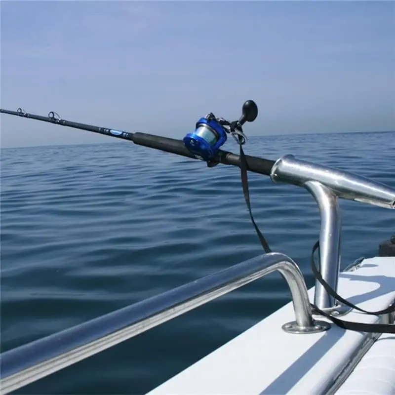 Estabilizador de caña para pesca marina – Acero inoxidable pulido - imagen 5