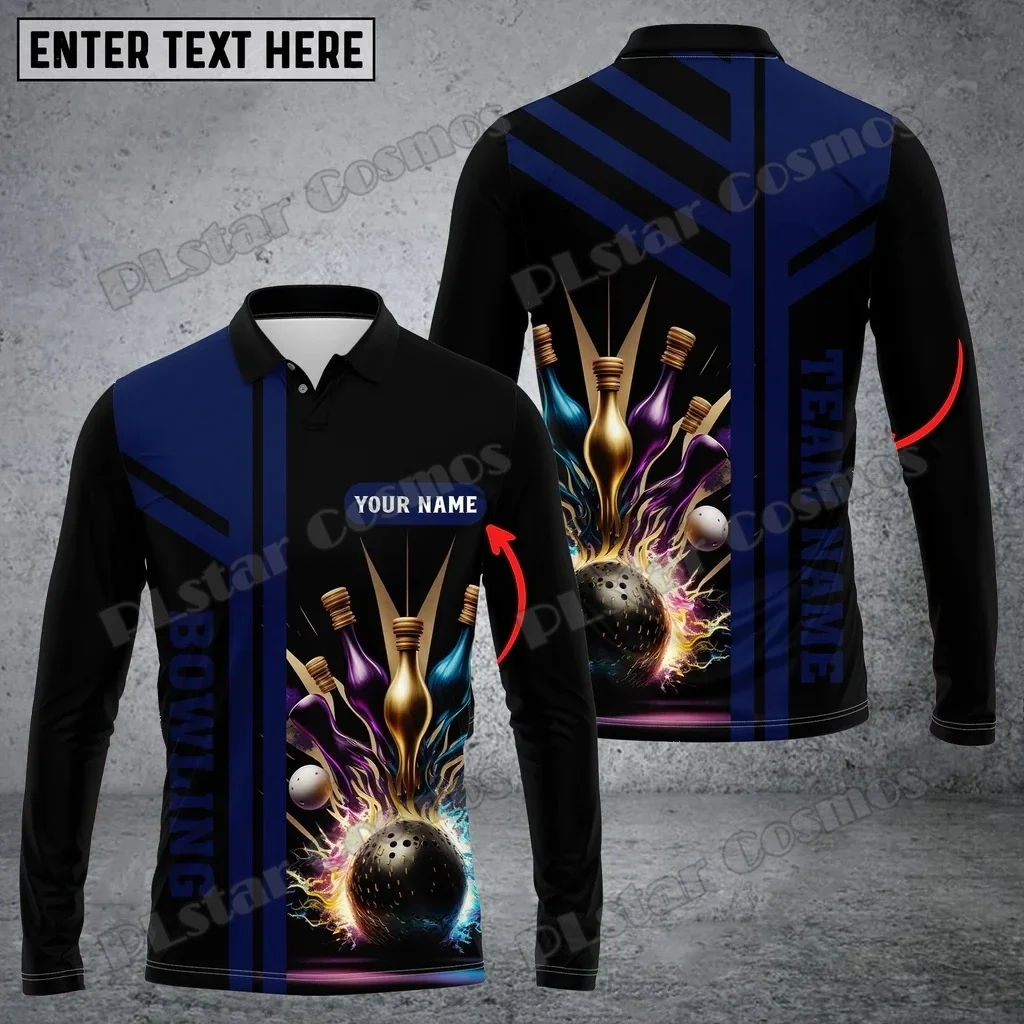 Strike King polo manga larga – Camiseta 3D personalizada pesca deportiva - imagen 4