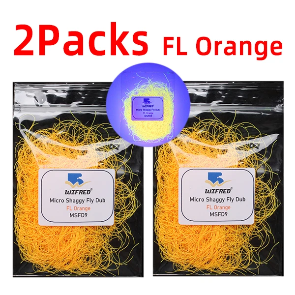 2 Packs  FL Orange