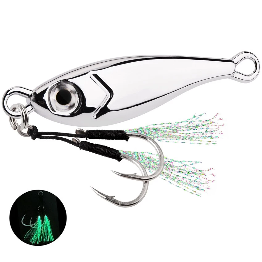 Señuelo de paso lento para pesca en mar - Dardo metal 5-60g - imagen 5