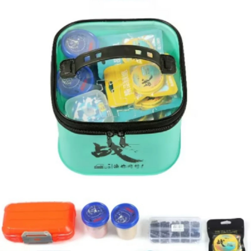 Bolsa de caja de pesca gruesa EVA, caja de equipo de pesca impermeable, Cubo de pescado vivo, sublínea principal, estuche de almacenamiento flotante, bolso de mano - imagen 3