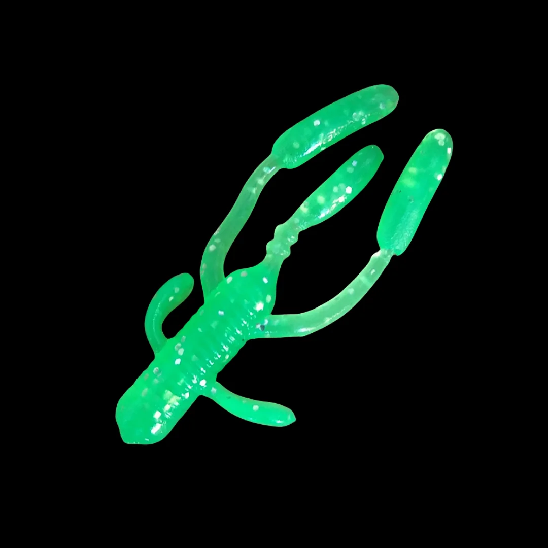 Swolfy-señuelo de Pesca de 40mm y 300 piezas, cebo blando de TPE Ajing, gusano blando, Swimbaits Jig Head, gusano de roca Artificial - imagen 4