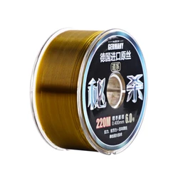 Sedal Fluorocarbono Competición 220m – Superfuerte hundimiento Mar