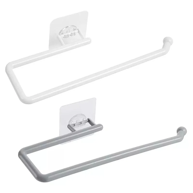 Portarrollos de papel de cocina, soporte colgante para trapo, colgador de toallas, soportes de papel higiénico, estante de barra, soporte para pañuelos - imagen 5