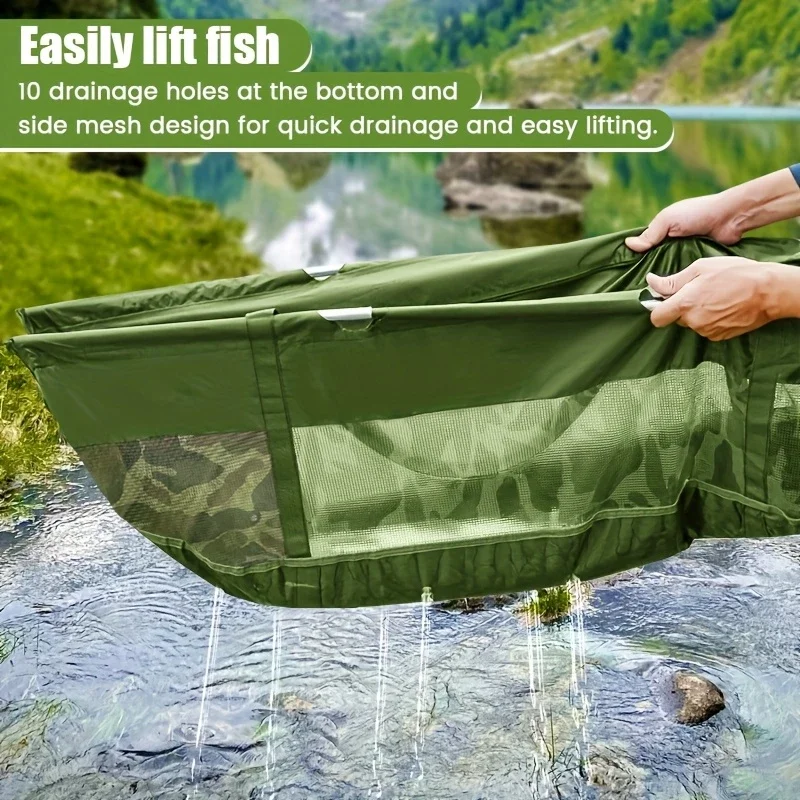 Tackle Org Bolsa bandolera impermeable camuflaje para pesca de carpa - imagen 5