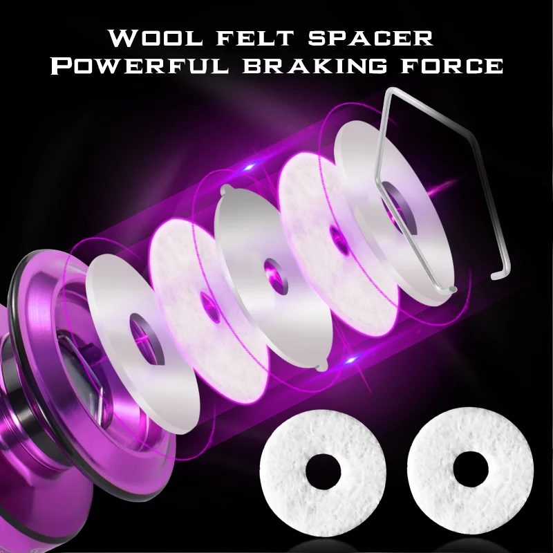 Sougayilang-carrete de pesca giratorio, resistencia al agua, potencia de arrastre máxima de 10KG, para Lucio, 1000-5000, 5,2: 1 - imagen 5