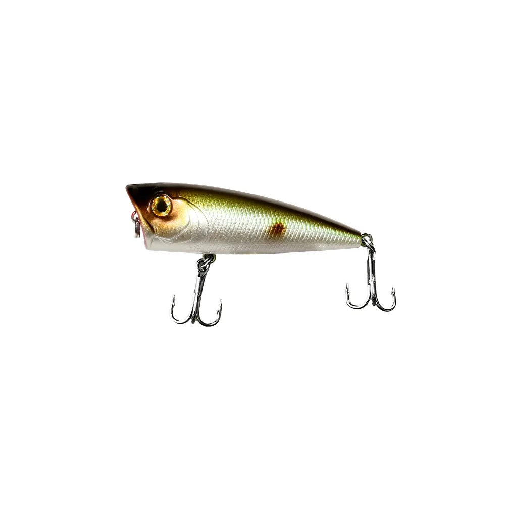 Popper Topwater 6cm superficie - Para lubina y trucha con anzuelos - imagen 4