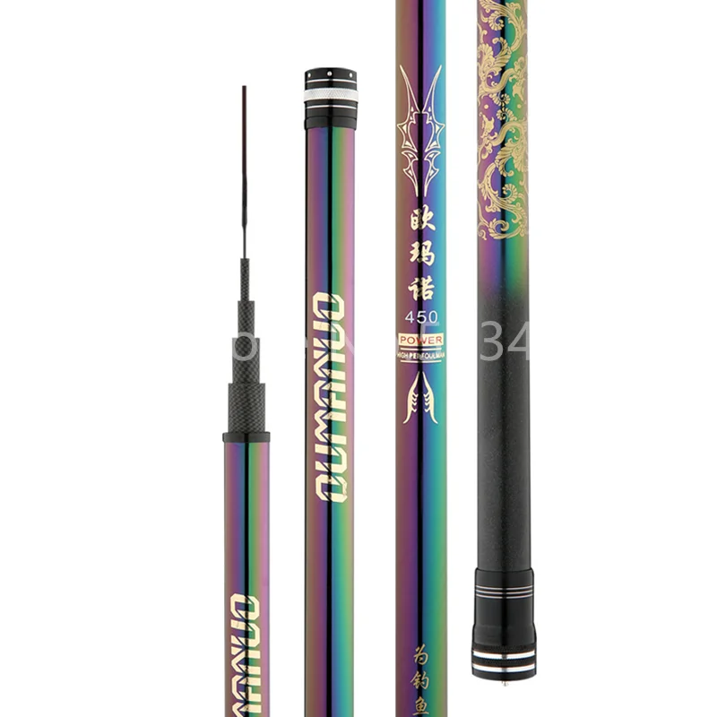 Caña ultraligera para carpa, nueva caña de pescar de corriente, caña de pescar de 3,6 m-10m, caña de pescar de agua dulce, caña de pescar ultraligera - imagen 5