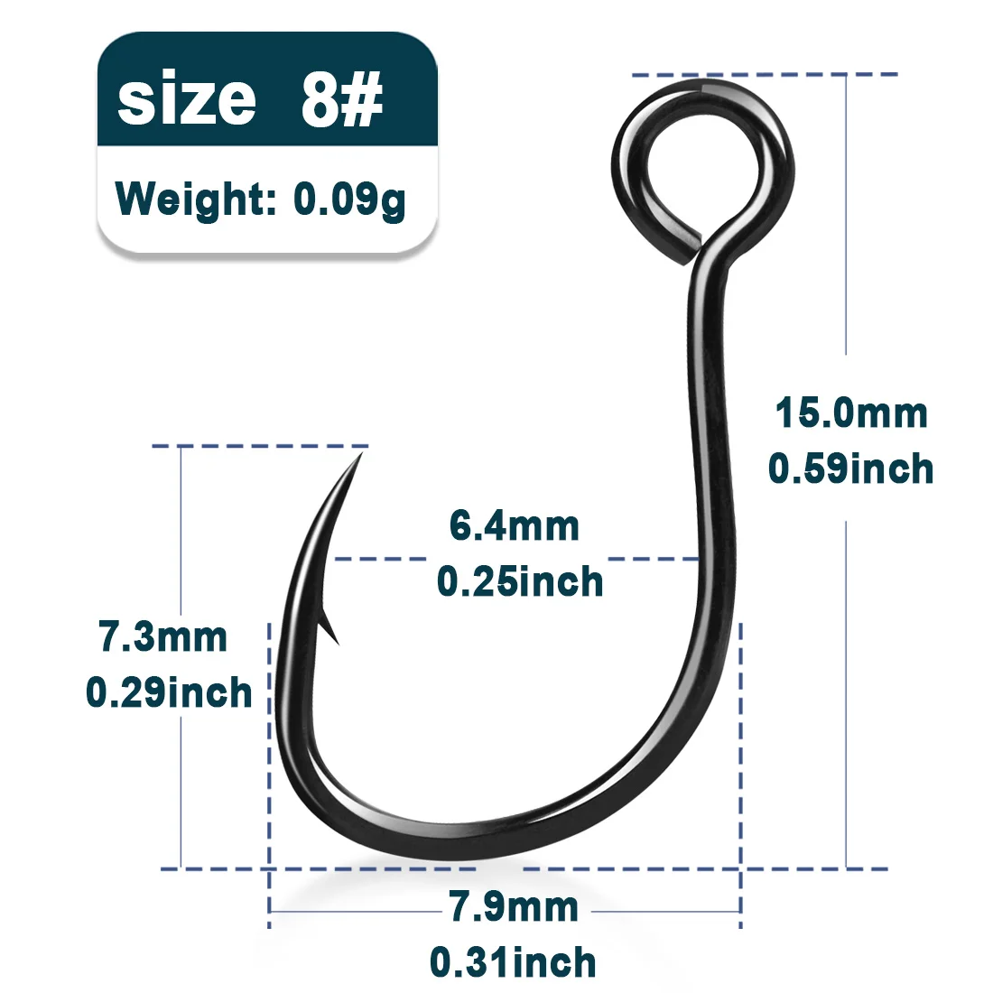 Size-8  Gap-6.4mm
