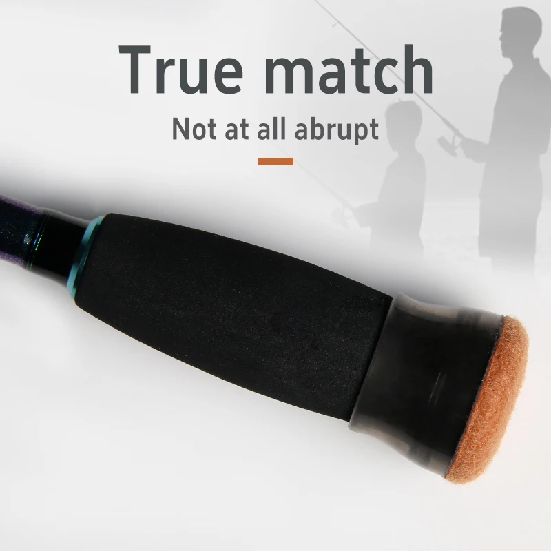 LETOYO-funda protectora con mango de caña de pescar, Material TPR, cubierta integrada para mango de caña de pescar - imagen 2