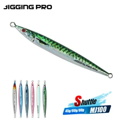Jigging PRO Señuelo Metálico de Caída Horizontal para Agua Salada