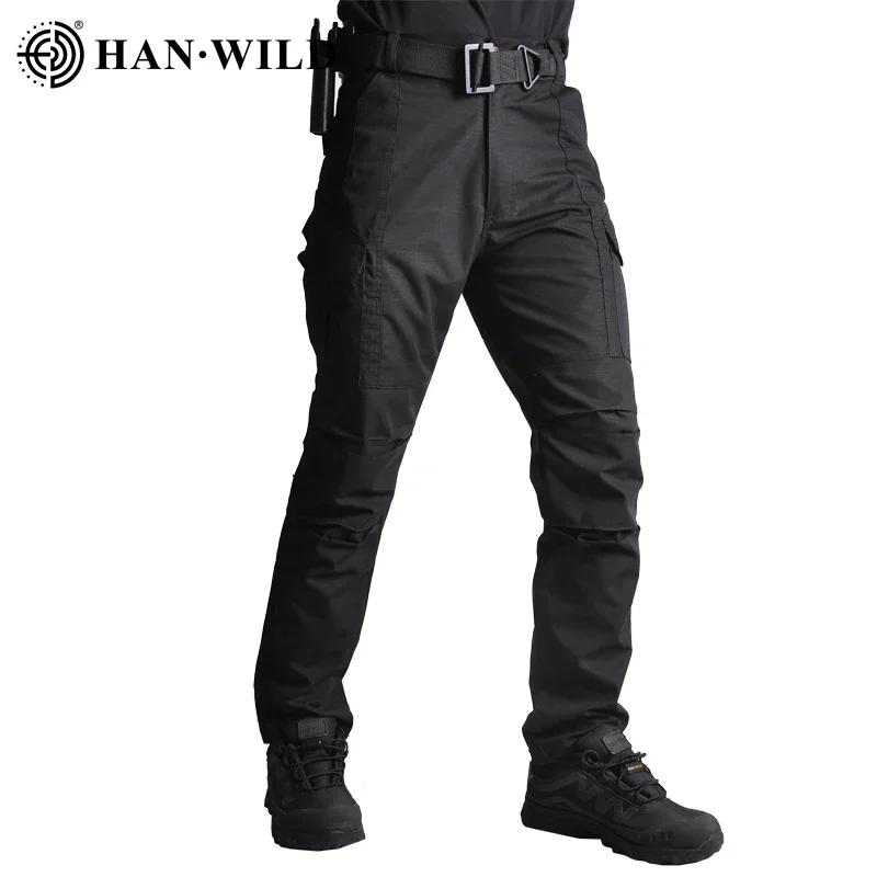 Pantalones tácticos resistentes al desgaste para airsoft y paintball - imagen 3