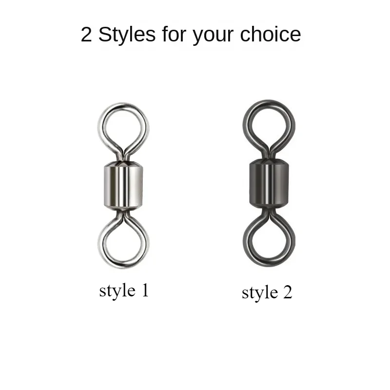 Figura 8 Conector de anillo Anillo de conexión Accesorios de pesca Suministros de aparejos de pesca, 200 piezas - imagen 3