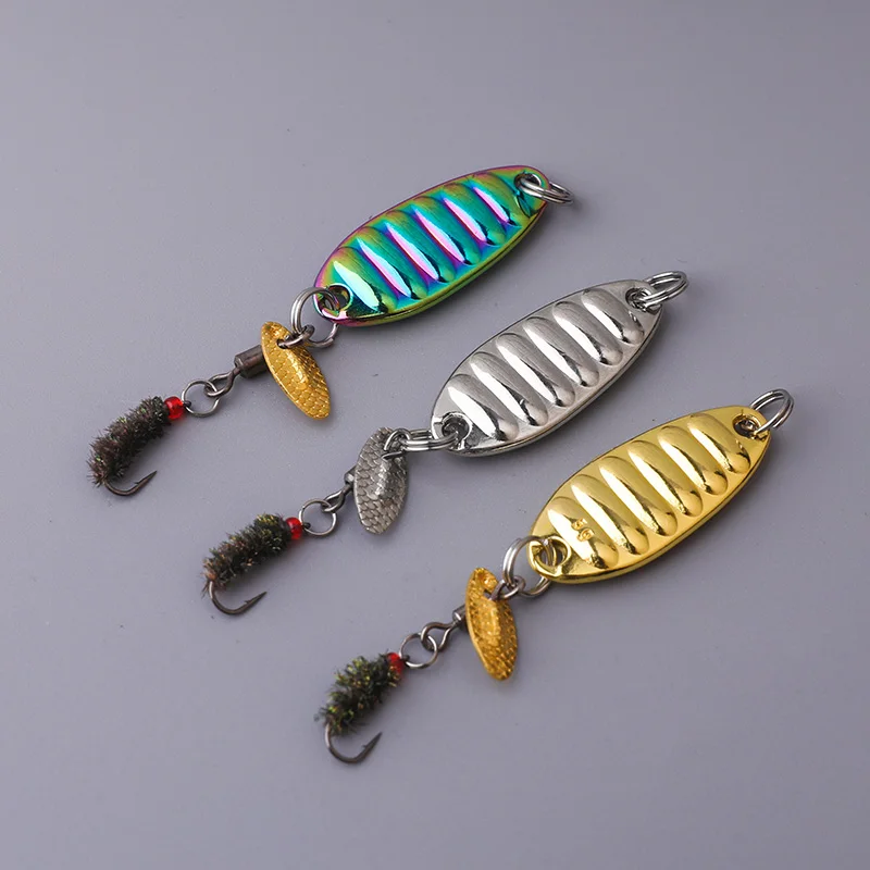 Anzuelo de mosca modificado, vibración plana, semilla de melón volador, camino de lentejuelas, cebo falso, lanzamiento de largo alcance de escamas de dragón, microobjetos - imagen 5