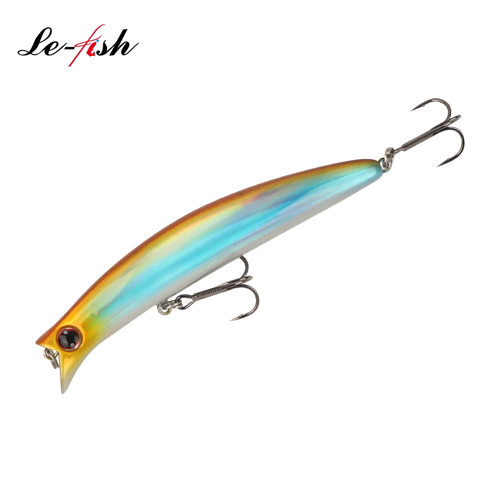 Le Fish-señuelo de pesca flotante, cebo duro de 110mm, 15g, 90mm y 12,7g, Wobblers, aparejos de agua dulce y salada de lubina de alta calidad - imagen 4