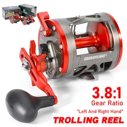 Sougayilang Carrete Baitcasting Perfil Bajo con Arrastre 28 kg