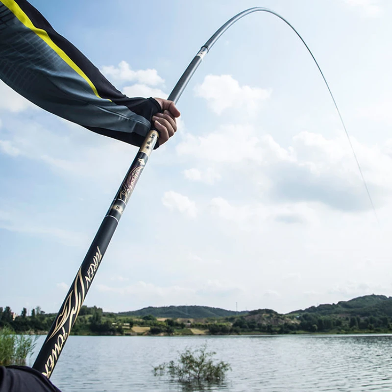 19 Tune-caña de pescar de sección larga, caña de mano completa superdura de carbono, 8M, 12M, 14M, 16M - imagen 5