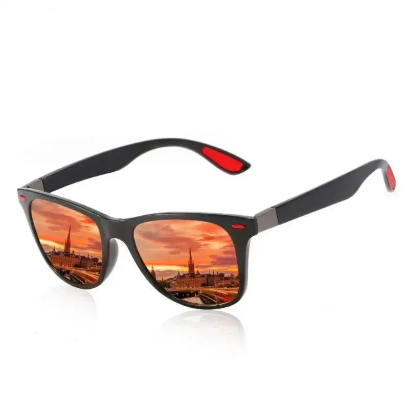 Gafas de sol polarizadas clásicas para hombre y mujer, lentes cuadradas antideslumbrantes para viajes, pesca, ciclismo, UV400 - imagen 3