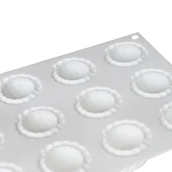 Molde de silicona para mousse de cebolla, chocolate y velas