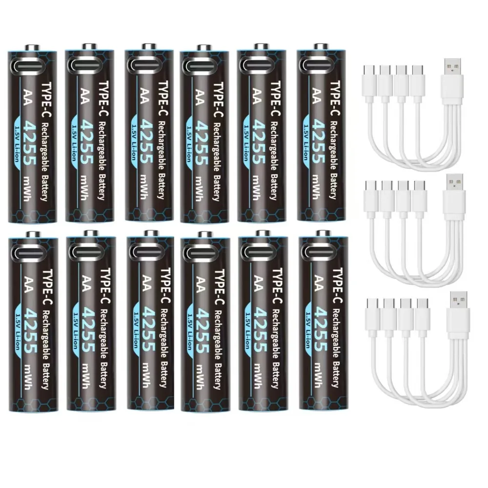 Batería recargable USB tipo C para control remoto y juguetes - imagen 2