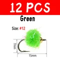 12pcs Green