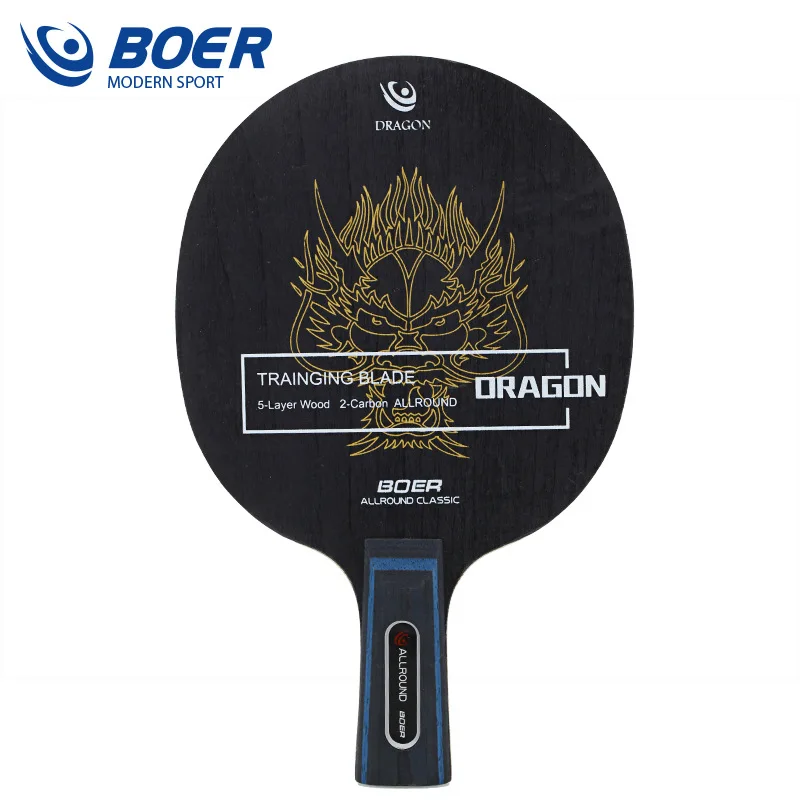 Raqueta de tenis de mesa BOER, tabla de 7 capas AL Dragon, 1 ud. - imagen 3