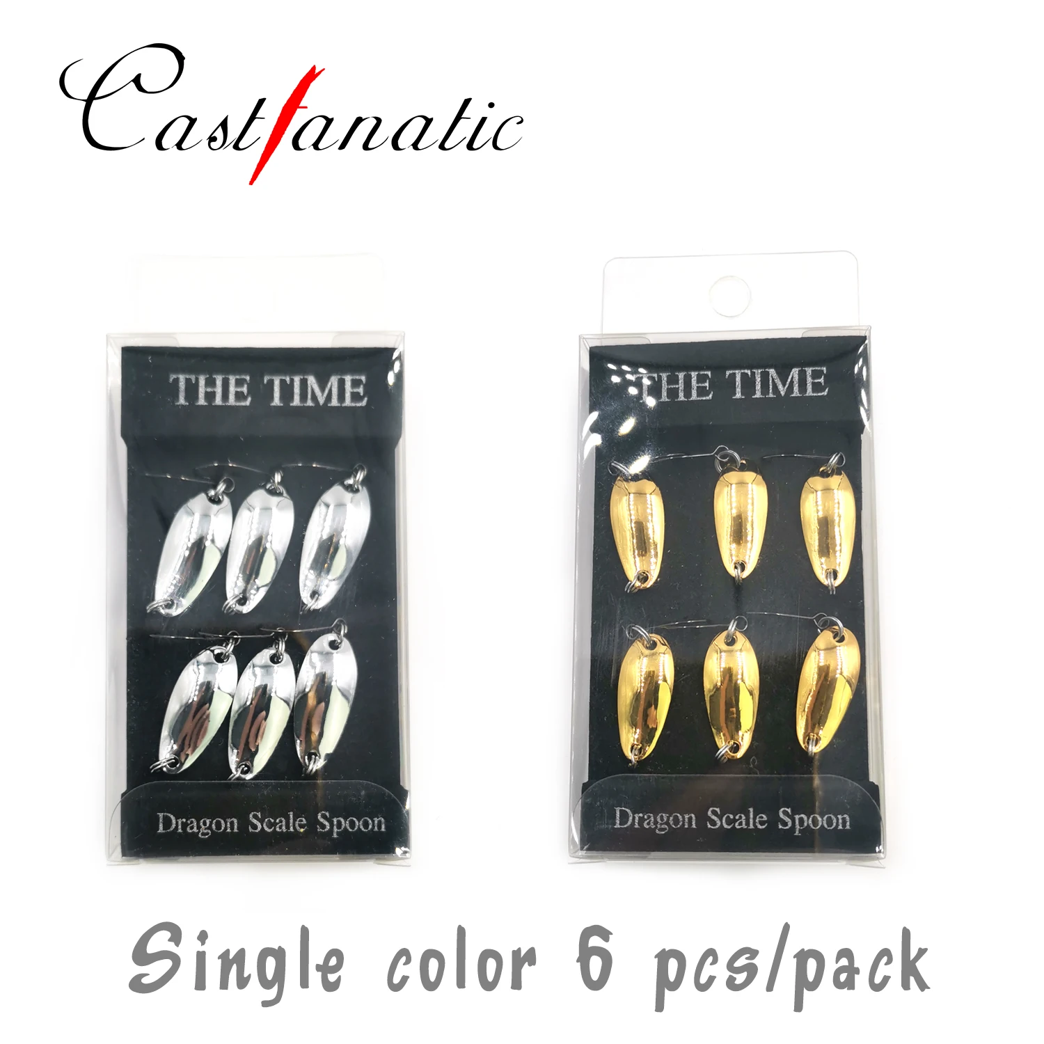 2023 nuevo ZMZ cuchara para trucha cebo CASTFANATIC marca cuchara de pesca de cobre para pesca de corriente Tilapia tipo de pez perca pez - imagen 5