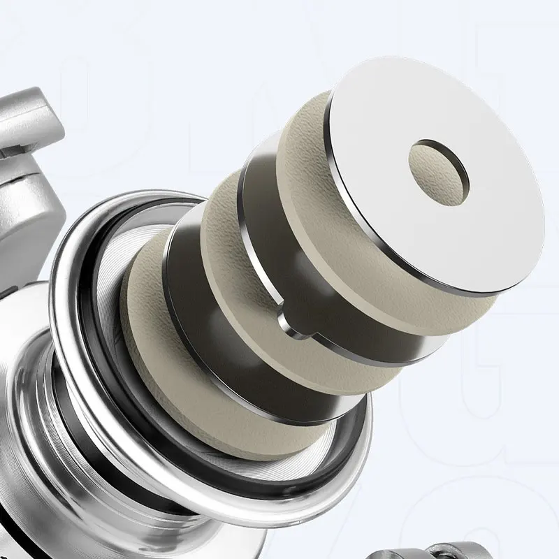 Carrete de pesca giratorio 2000/3000/4000/5000/6000 arrastre alto agua salada bobinas de Metal inoxidable serie rueda giratoria de mano izquierda/derecha - imagen 5