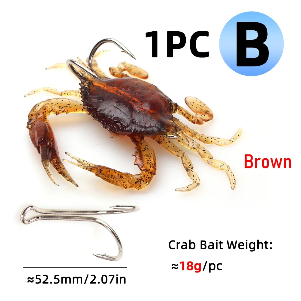 1PC B Brown