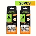 20 piezas 12 y 14