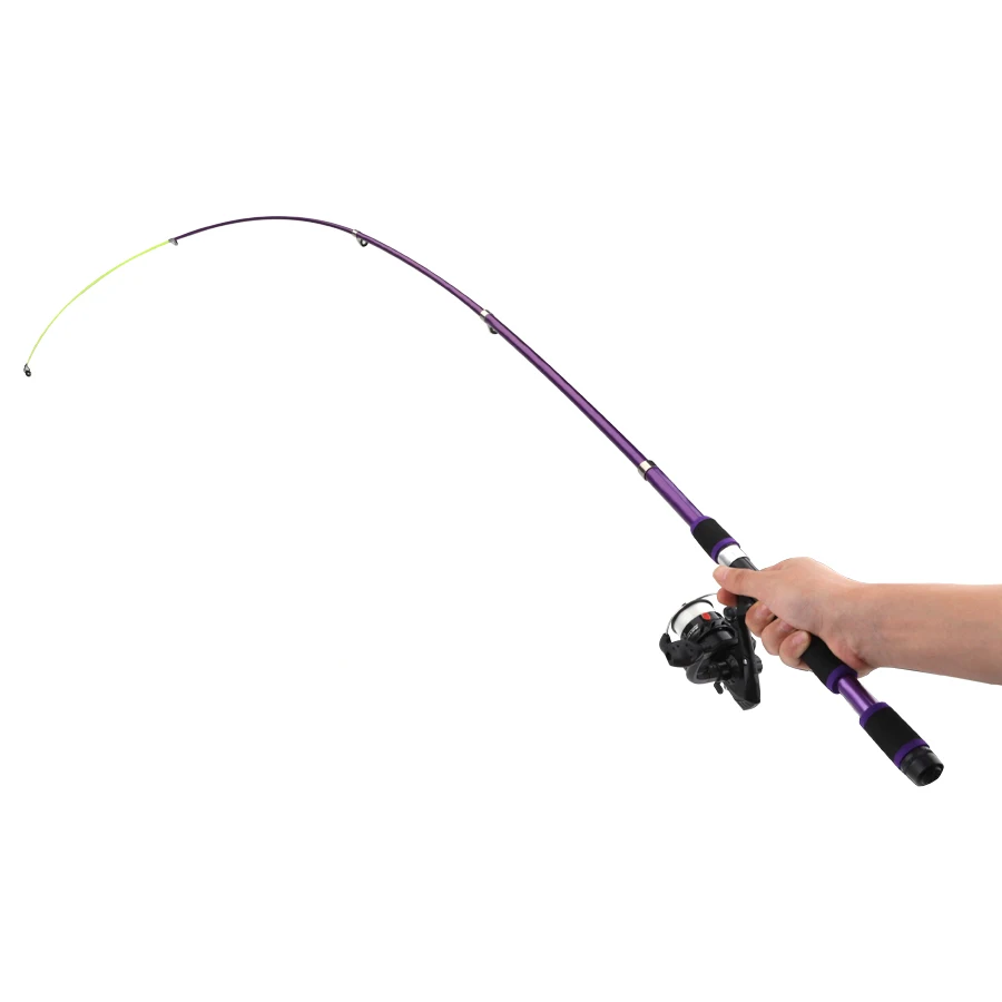 FTK-carrete de caña de pescar giratorio portátil, Kits completos de fibra de carbono, rueda de caña de carpa, accesorio de viaje, 1,8 M - imagen 4