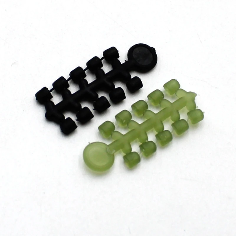 50 Uds gancho detiene cuentas accesorios de pesca de carpa Stoper 20 piezas Boilies cebo tornillo pelo Chod Ronnie Rig Pop UP Boilies Stop - imagen 3