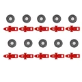 10pcs Red