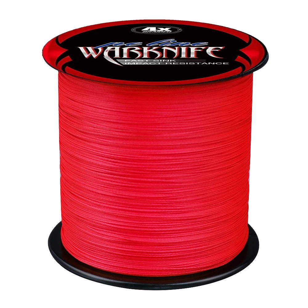 Warknife-sedal de pesca trenzado japonés, hilo de pesca de 300m, 500m, X4 PE, 2-100LB, multifilamento, suave, para pesca de carpa - imagen 2