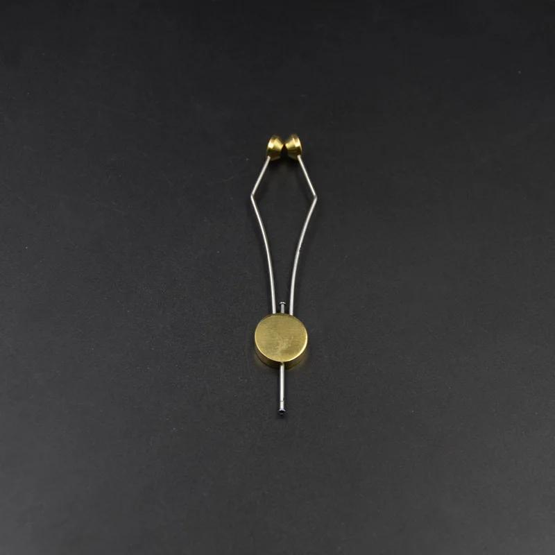 Bobinadora de disco estándar, herramientas de atado de moscas de latón, soporte de bobina de disco acampanado de tubería, 1 ud. - imagen 3