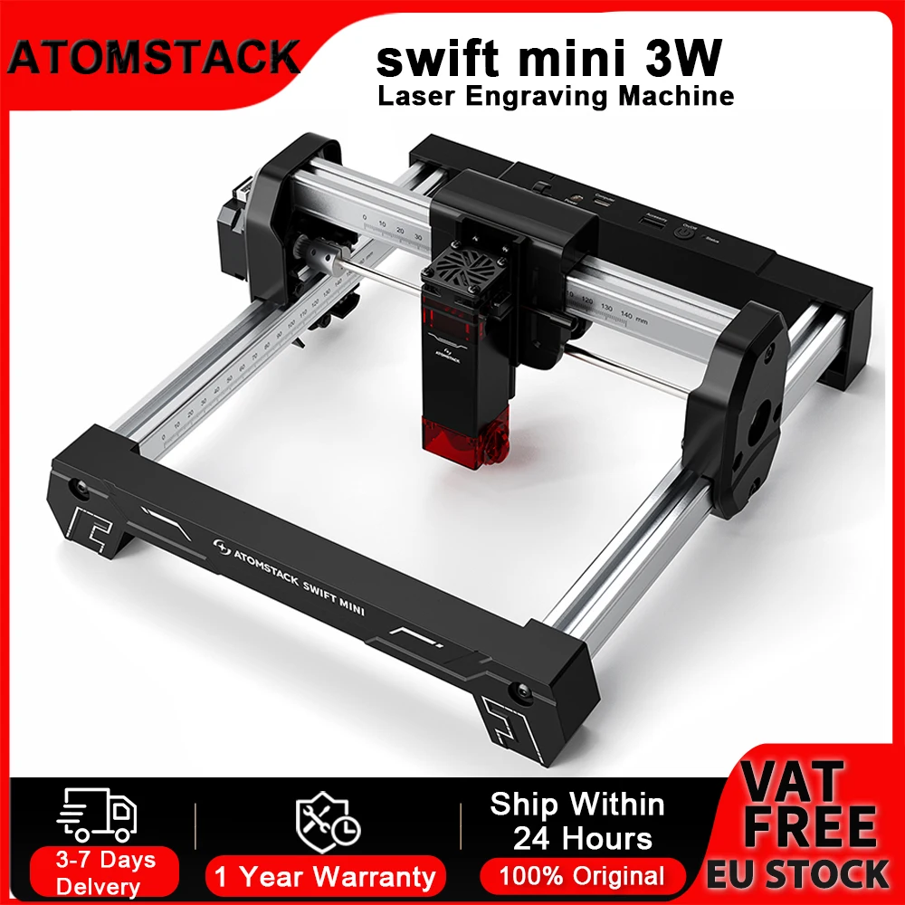 ATOMSTACK Swift Mini grabado láser preciso para manualidades DIY - imagen 2