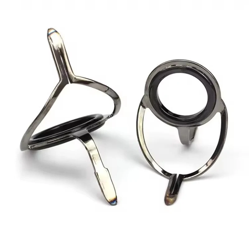 WEIHE 75 Uds accesorios cerámica de alto carbono patas dobles caña de pescar guías oculares combo - imagen 5