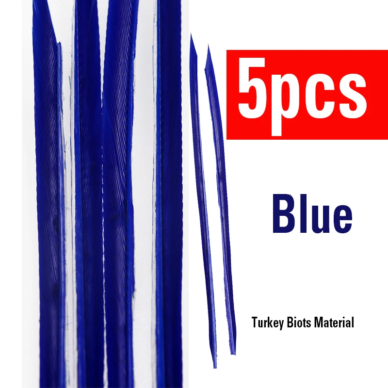 5pcs Blue