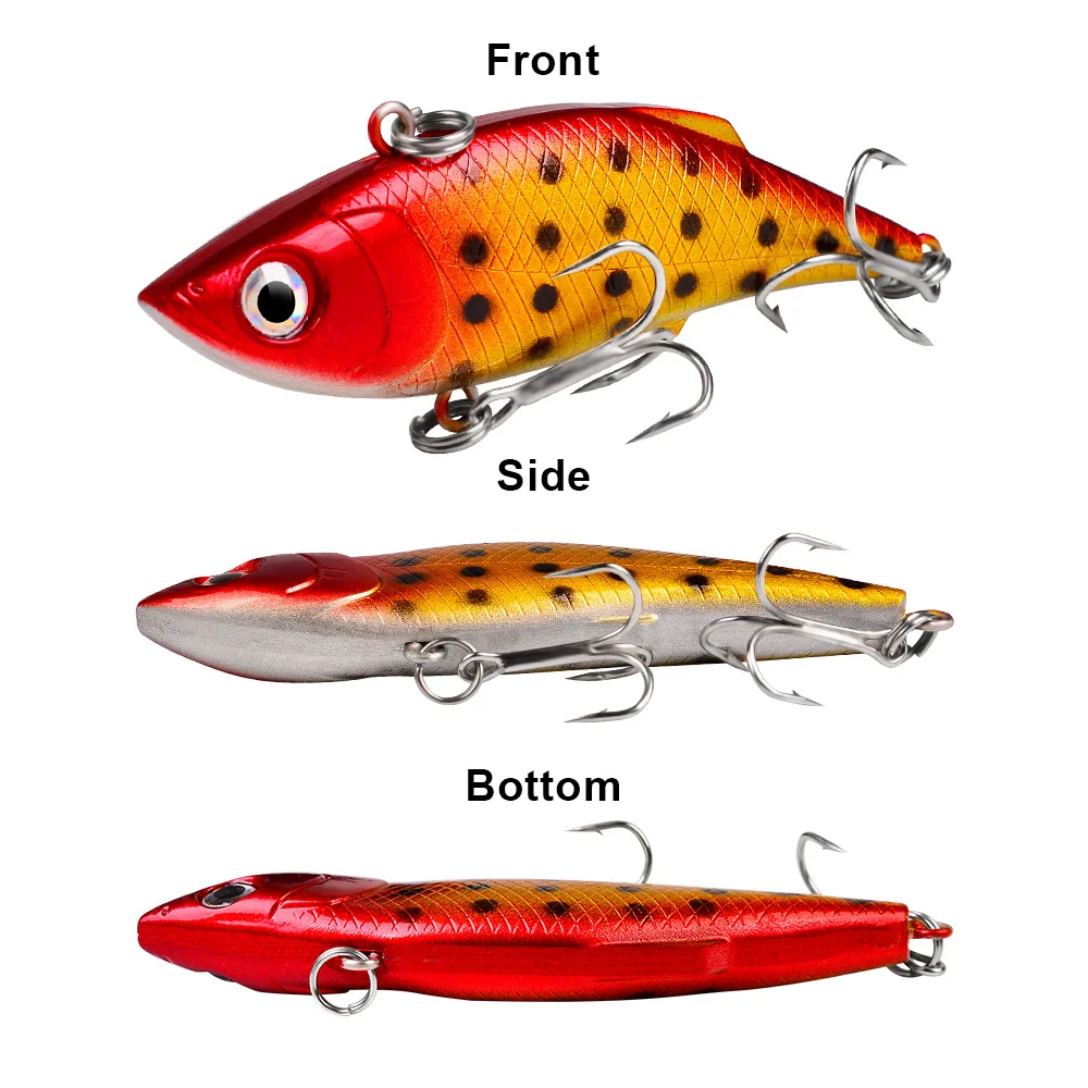 Crankbait-señuelo de Pesca de 8Cm y 11,8G, Wobbler, Se sumerge, Vib, duro, de hielo, Mini Wobblers, Crankbait, novedad - imagen 5