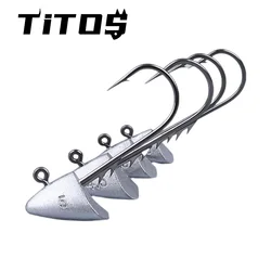 Anzuelos Jig Head Triangulares