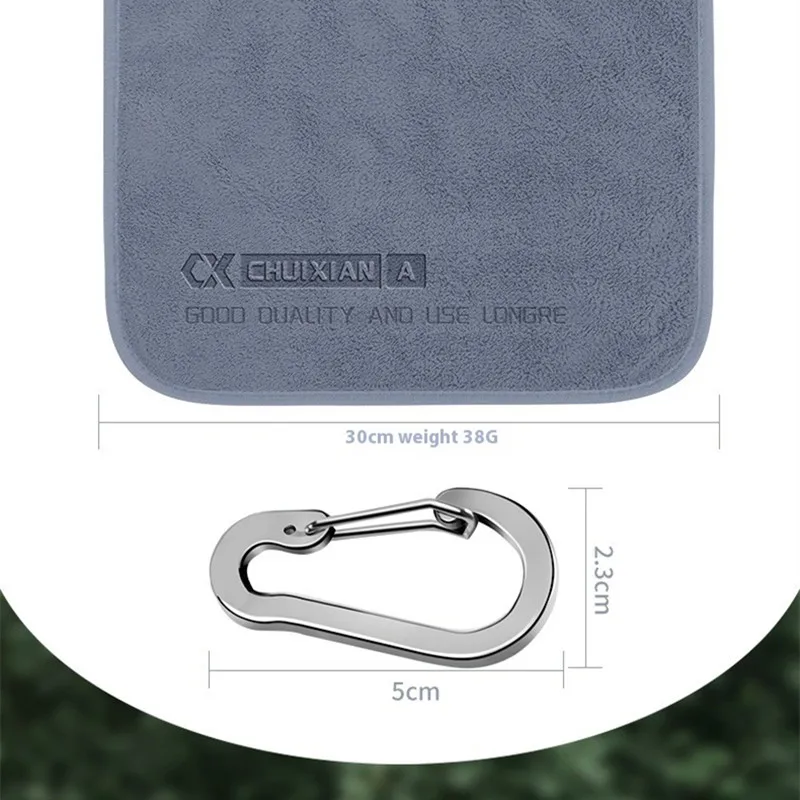 Toalla de pesca ultra suave y de secado rápido, toalla de fibra ultrafina, toalla de limpieza para pesca al aire libre, caña de pescar para fregar - imagen 5