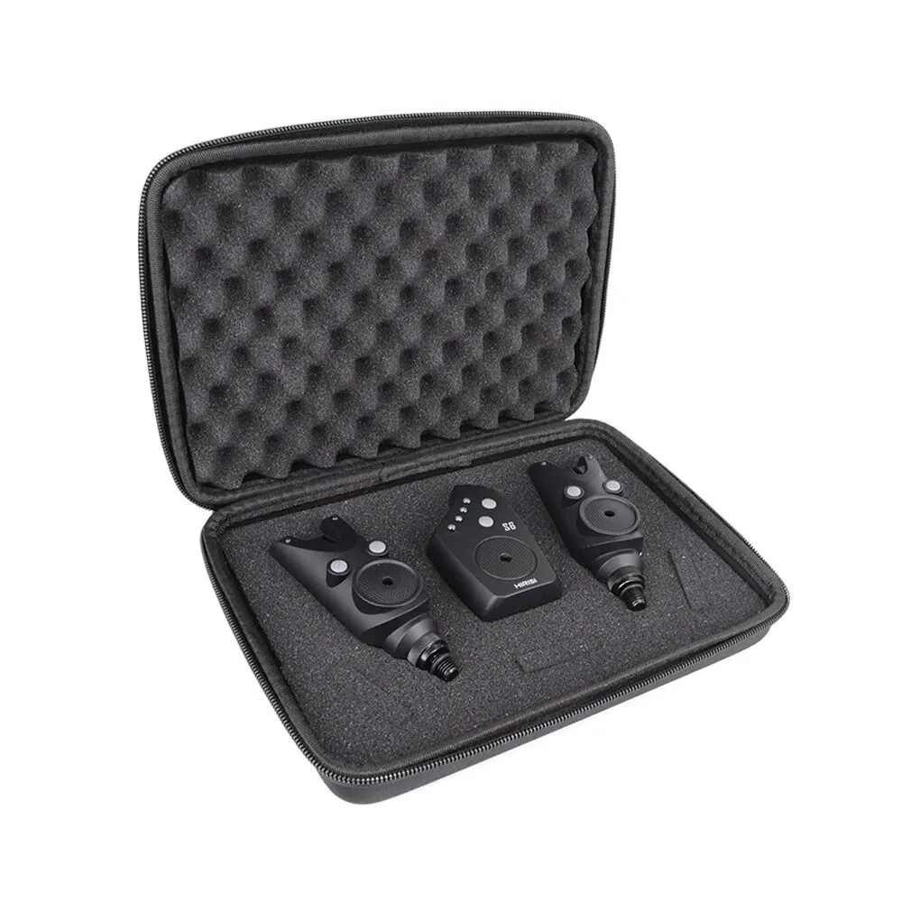 Hirisi-Juego de alarma de pesca de carpa inalámbrica, alarmas de mordedura de pesca impermeables, accesorios de pesca, indicador de mordedura de pesca S6 - imagen 5